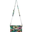 Hibiscus Dream Mini Crossbody Handbag View1