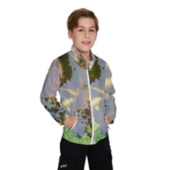 Koi Fish Pond Windbreaker (kids) by StarvingArtisan