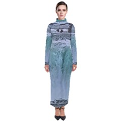 Niagara Falls Turtleneck Maxi Dress by Riverwoman