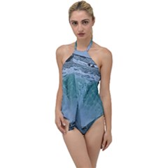 Niagara Falls Go With The Flow One Piece Swimsuit by Riverwoman