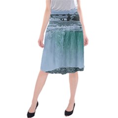 Niagara Falls Midi Beach Skirt by Riverwoman