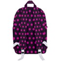 Pink Black Polka Dots Classic Backpack View3