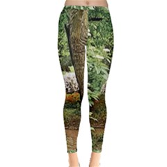 Garden Of The Phoenix Inside Out Leggings by Riverwoman