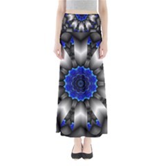 Kaleidoscope Abstract Round Full Length Maxi Skirt by Pakrebo