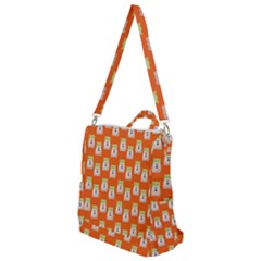 Ghost Pet Orange Crossbody Backpack by snowwhitegirl