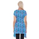 Pears Aqua Short Sleeve Side Drop Tunic View2