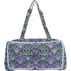 Vintage Scallop Violet Green Pattern Multi Function Bag by snowwhitegirl