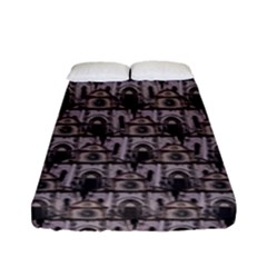 Gothic Church Pattern Fitted Sheet (full/ Double Size) by snowwhitegirl