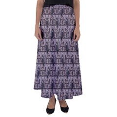 Gothic Church Pattern Flared Maxi Skirt by snowwhitegirl