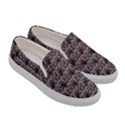 Gothic Church Pattern Women s Canvas Slip Ons View3