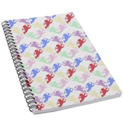 Colorful Cherubs White 5 5  X 8 5  Notebook by snowwhitegirl