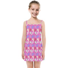 Colorful Cherubs Pink Kids  Summer Sun Dress by snowwhitegirl