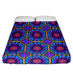 Ml 113 Fitted Sheet (queen Size) by ArtworkByPatrick