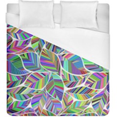 Leaves Leaf Nature Ecological Duvet Cover (king Size) by Mariart