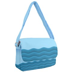 Making Waves Courier Bag by WensdaiAmbrose