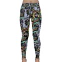 Comic Books Pattern Classic Yoga Leggings View1