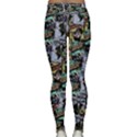 Comic Books Pattern Classic Yoga Leggings View2