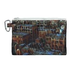 Building Ruins Old Industry Canvas Cosmetic Bag (large) by Pakrebo