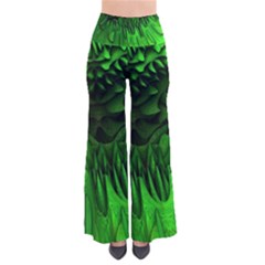 Fractal Rendering Background Green So Vintage Palazzo Pants by Pakrebo