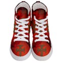 Wonderful Celtic Cross On Vintage Background Women s Hi-Top Skate Sneakers View1