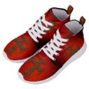 Wonderful Celtic Cross On Vintage Background Women s Lightweight High Top Sneakers View2