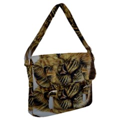 Lion Cub Buckle Messenger Bag by ArtByThree