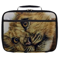 Lion Cub Full Print Lunch Bag by ArtByThree