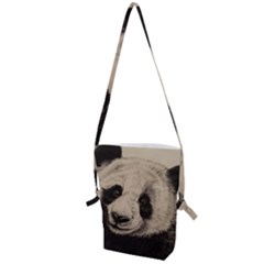 Giant Panda Folding Shoulder Bag by ArtByThree