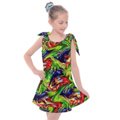 Ml 129 Kids  Tie Up Tunic Dress by ArtworkByPatrick