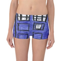 Tardis Painting Boyleg Bikini Bottoms by Sudhe