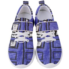 Tardis Painting Women s Velcro Strap Shoes by Sudhe