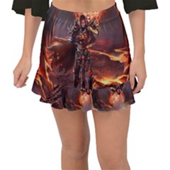 Fantasy Art Fire Heroes Heroes Of Might And Magic Heroes Of Might And Magic Vi Knights Magic Repost Fishtail Mini Chiffon Skirt by Sudhe