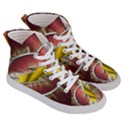 Flashy Logo Women s Hi-Top Skate Sneakers View3