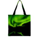 Aurora Borealis Northern Lights Sky Zipper Grocery Tote Bag View2