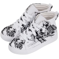 Apollo Moon Landing Nasa Usa Kids  Hi-top Skate Sneakers by Sudhe