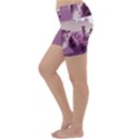 Abstract Painting Edinburgh Capital Of Scotland Lightweight Velour Yoga Shorts View2