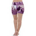 Abstract Painting Edinburgh Capital Of Scotland Lightweight Velour Yoga Shorts View4