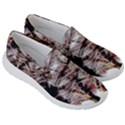 Autumn Fractal Forest Background Women s Lightweight Slip Ons View3