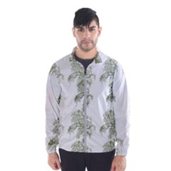 Trees Tile Horizonal Windbreaker (men) by Sudhe