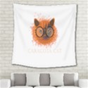 Cat Smart Design Pet Cute Animal Square Tapestry (Large) View2