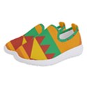 Burger Bread Food Cheese Vegetable Women s Slip On Sneakers View2