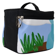 Pig Animal Love Make Up Travel Bag (small) by Sudhe
