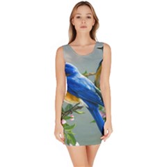 Loving Birds Bodycon Dress by Sudhe