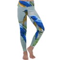 Loving Birds Kids  Lightweight Velour Classic Yoga Leggings View1