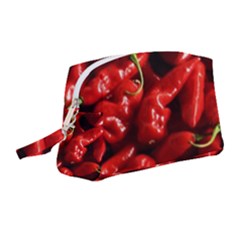 Red Chili Wristlet Pouch Bag (medium) by Sudhe