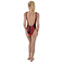 Artificial Intelligence Brain Think High Leg Strappy Swimsuit View2