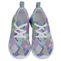 Colorful Background Multicolored Running Shoes View1