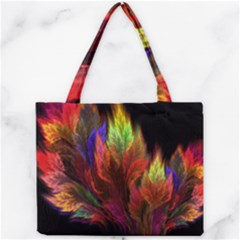 Abstract Digital Art Fractal Mini Tote Bag by Sudhe