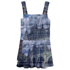 Architecture Big Ben Bridge Buildings Kids  Layered Skirt Swimsuit by Sudhe