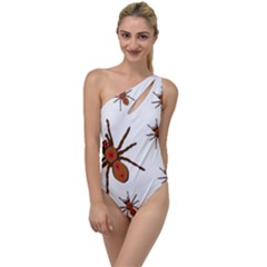 Nature Insect Natural Wildlife To One Side Swimsuit by Sudhe